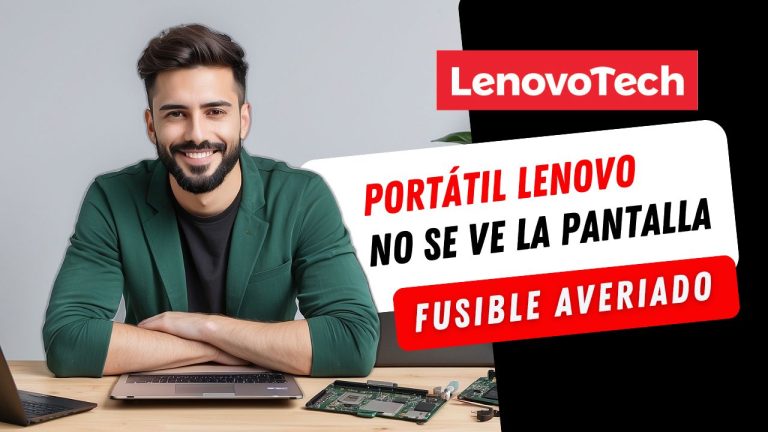 ¿Cómo solucionar si un Portátil Lenovo no se ve la pantalla debido a fusible averiado?  SOLUCIÓN