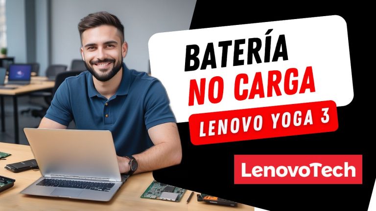 La batería de mi portátil Lenovo Yoga 3 no carga. Se descarga completamente [VIDEO]