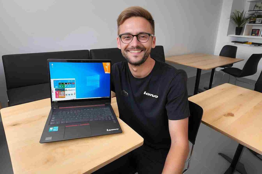 Cómo calibrar la pantalla en un Lenovo ThinkPad X1 Yoga