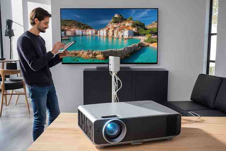 ¿Cómo conectar un proyector a un Lenovo IdeaPad Flex 5?